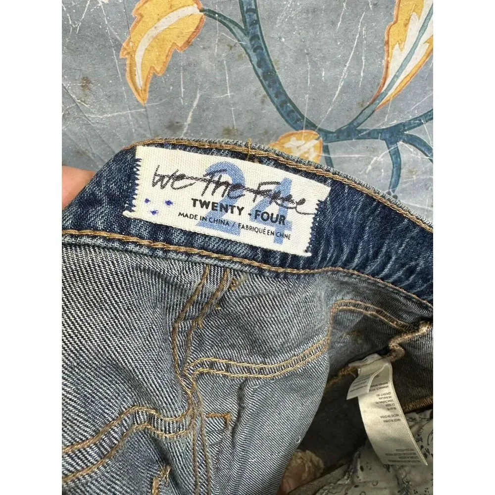 Free People X We The Free Martha Lace Jeans - Picture 7 of 7